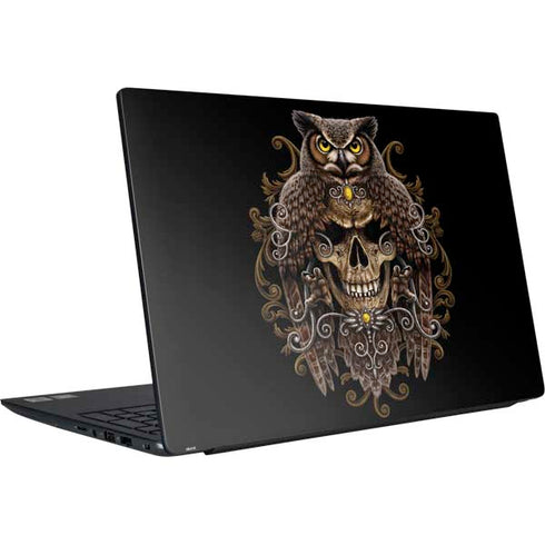 Skull and Owl by Sarah Richter Dell Vostro Skin